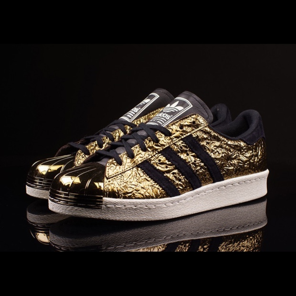 Adidas Superstar 80s Metal Toe “Gold Foil”